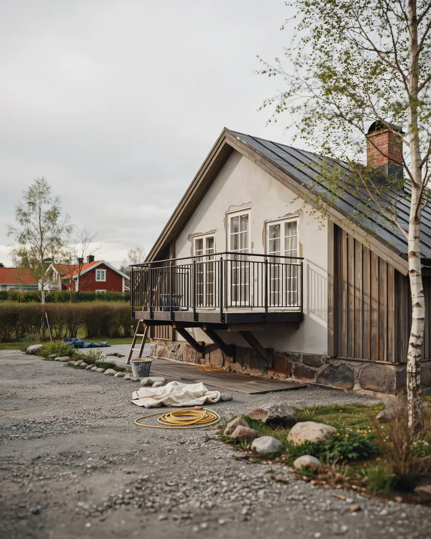 smidesbalkong till villa regler b righet och smarta val inf r bygglov