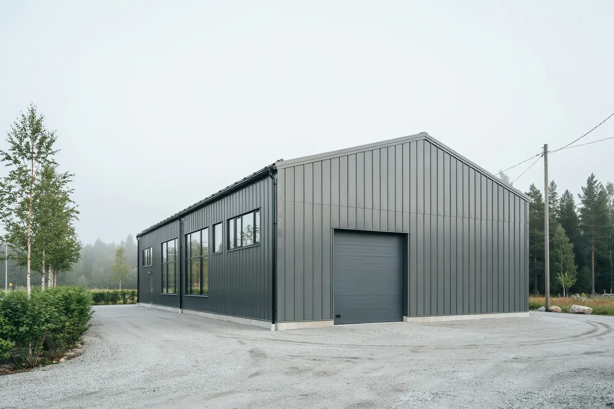 tillverkning och montering av st lkonstruktion f r industrifastighet i s vast